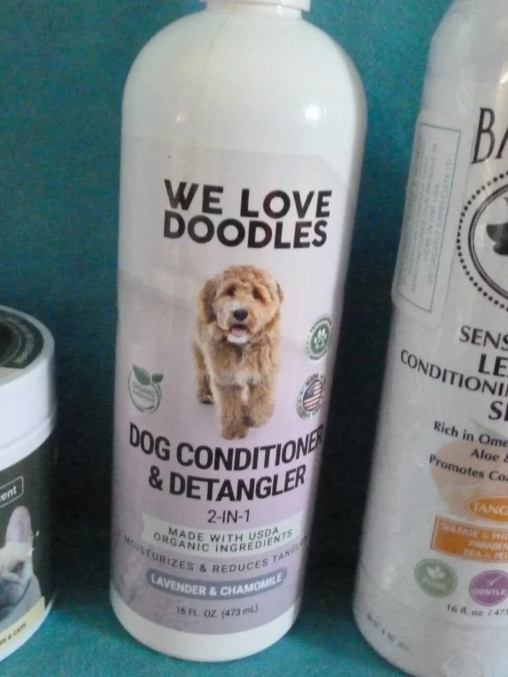 Lot Dog-We Love Doodles Dog Conditioner,BarkLogic Sensitive Detangling,Eye WIpes